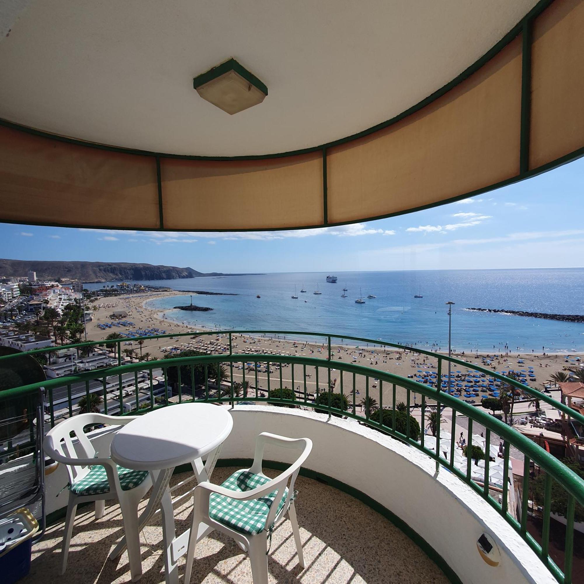 Panoramic Seaview Las Vistas Beach Studio Apartment Arona  Exterior foto