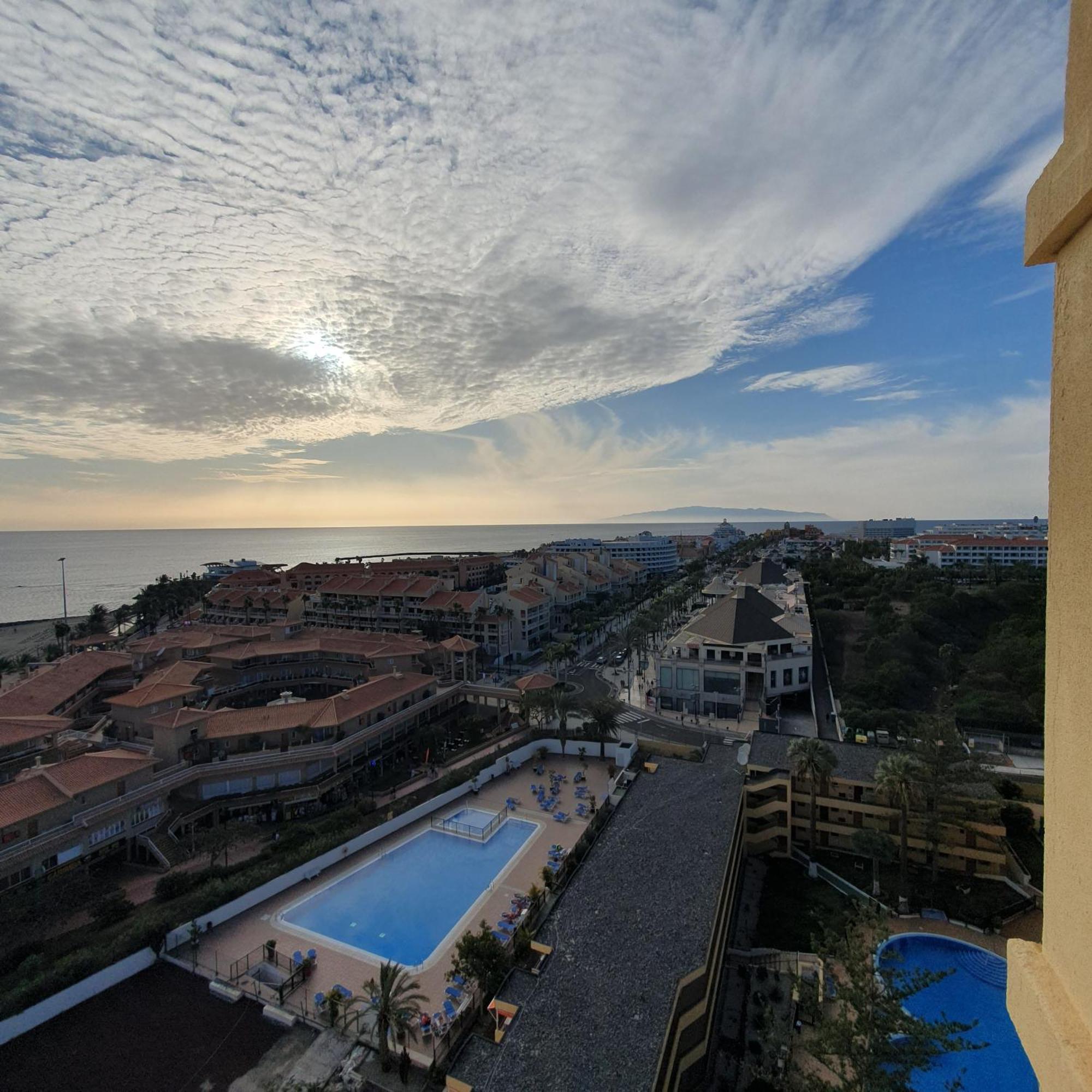 Panoramic Seaview Las Vistas Beach Studio Apartment Arona  Exterior foto