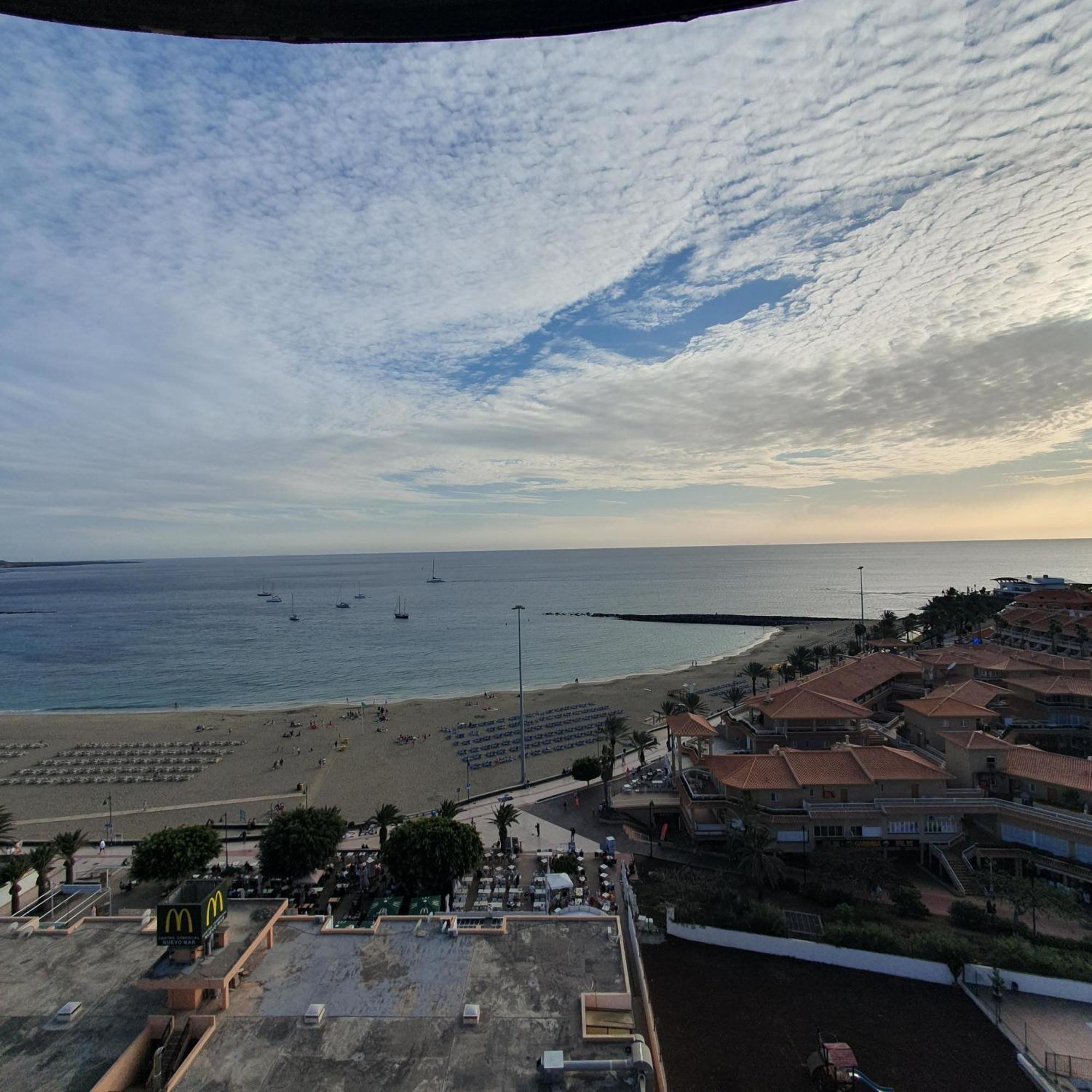 Panoramic Seaview Las Vistas Beach Studio Apartment Arona  Exterior foto